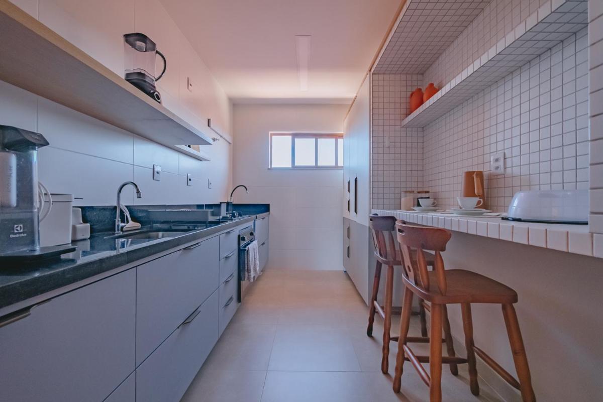Novissimo Com Varanda Gourmet 10 Min A Pe Da Praia Itacimirim Exteriör bild